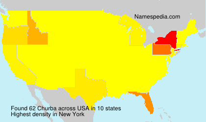 Surname Churba in USA Surname Churba in USA