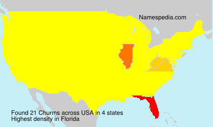 Surname Churms in USA Surname Churms in USA