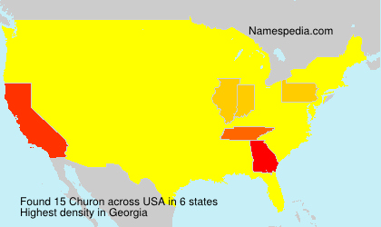 Surname Churon in USA Surname Churon in USA