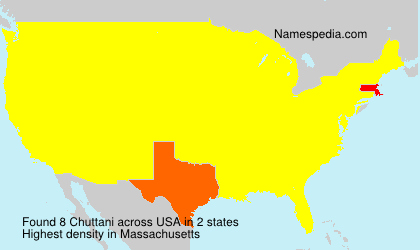 Surname Chuttani in USA Surname Chuttani in USA