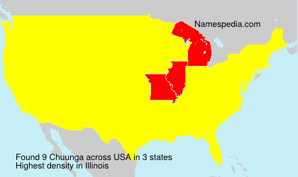 Surname Chuunga in USA Surname Chuunga in USA