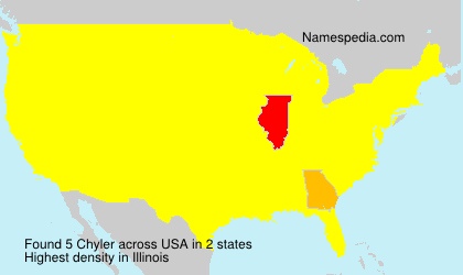 Surname Chyler in USA Surname Chyler in USA
