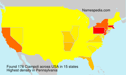 Surname Ciampoli in USA Surname Ciampoli in USA