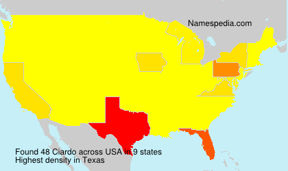 Surname Ciardo in USA Surname Ciardo in USA