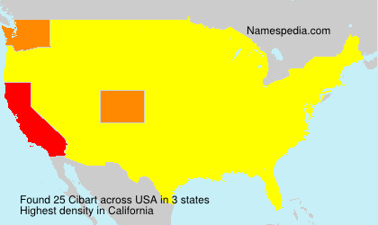 Surname Cibart in USA Surname Cibart in USA