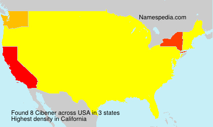 Surname Cibener in USA Surname Cibener in USA