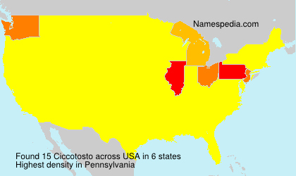 Surname Ciccotosto in USA Surname Ciccotosto in USA