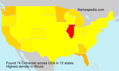 Surname Cichanski in USA Surname Cichanski in USA