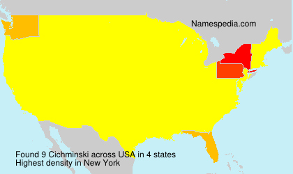 Surname Cichminski in USA Surname Cichminski in USA