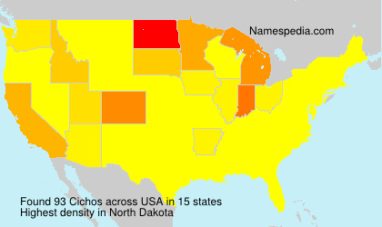 Surname Cichos in USA Surname Cichos in USA