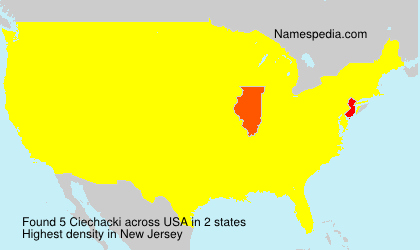 Surname Ciechacki in USA Surname Ciechacki in USA