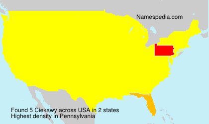 Surname Ciekawy in USA Surname Ciekawy in USA