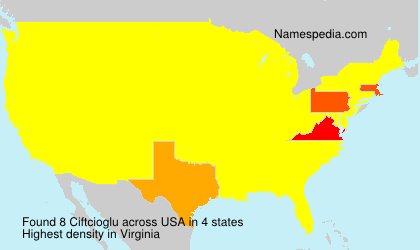 Surname Ciftcioglu in USA Surname Ciftcioglu in USA