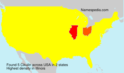 Surname Cikulin in USA Surname Cikulin in USA