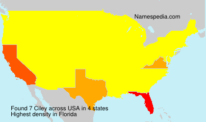Surname Ciley in USA Surname Ciley in USA