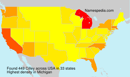 Surname Cilley in USA Surname Cilley in USA