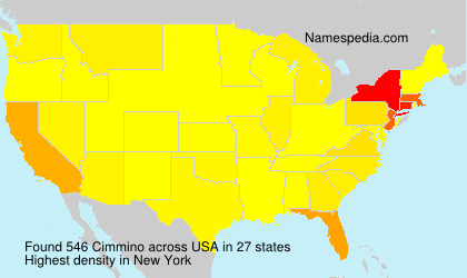 Surname Cimmino in USA Surname Cimmino in USA