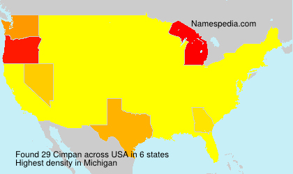 Surname Cimpan in USA Surname Cimpan in USA