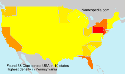 Surname Cioc in USA Surname Cioc in USA