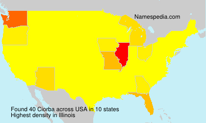 Surname Ciorba in USA Surname Ciorba in USA