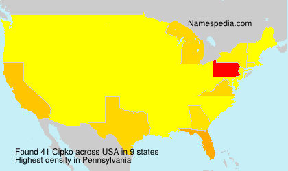Surname Cipko in USA Surname Cipko in USA