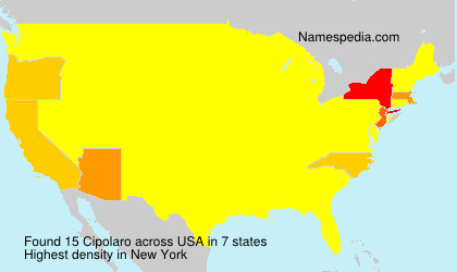 Surname Cipolaro in USA Surname Cipolaro in USA