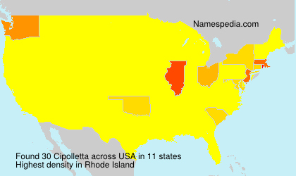 Surname Cipolletta in USA Surname Cipolletta in USA