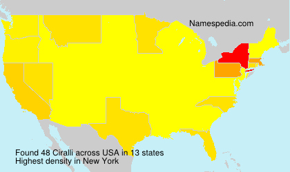 Surname Ciralli in USA Surname Ciralli in USA