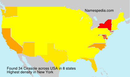 Surname Cirasole in USA Surname Cirasole in USA