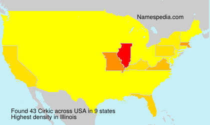 Surname Cirkic in USA Surname Cirkic in USA