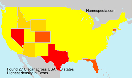Surname Ciscar in USA Surname Ciscar in USA