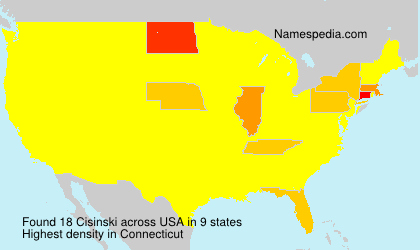 Surname Cisinski in USA Surname Cisinski in USA