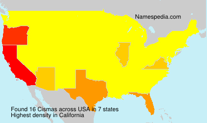 Surname Cismas in USA Surname Cismas in USA