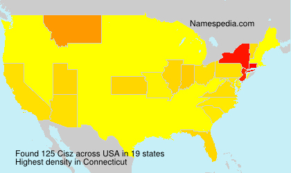 Surname Cisz in USA Surname Cisz in USA