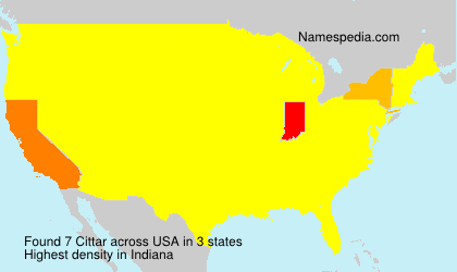 Surname Cittar in USA Surname Cittar in USA