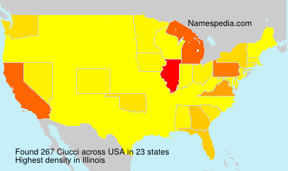 Surname Ciucci in USA Surname Ciucci in USA