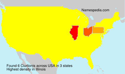 Surname Ciurlionis in USA Surname Ciurlionis in USA