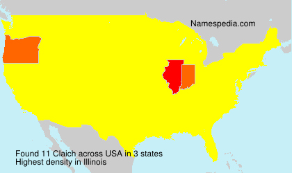 Surname Claich in USA Surname Claich in USA