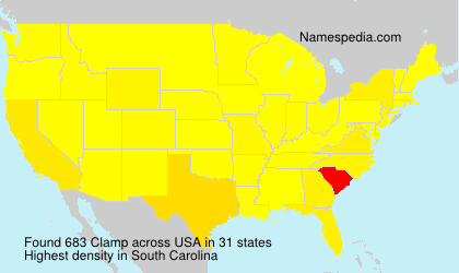 Surname Clamp in USA Surname Clamp in USA