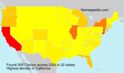 Surname Clarizio in USA Surname Clarizio in USA