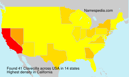 Surname Clavecilla in USA Surname Clavecilla in USA