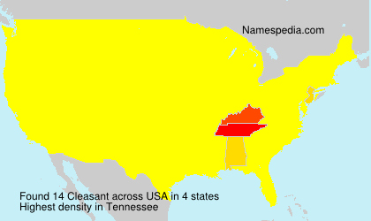 Surname Cleasant in USA Surname Cleasant in USA