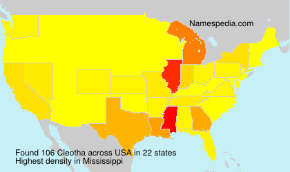 Surname Cleotha in USA Surname Cleotha in USA
