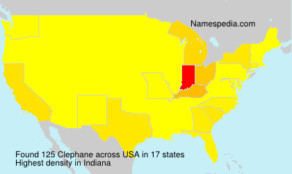 Surname Clephane in USA Surname Clephane in USA