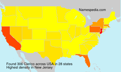 Surname Clerico in USA