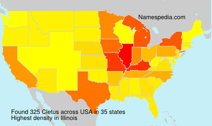Surname Cletus in USA Surname Cletus in USA
