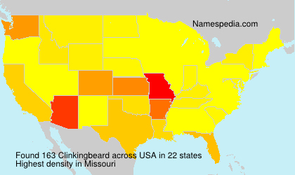 Surname Clinkingbeard in USA Surname Clinkingbeard in USA
