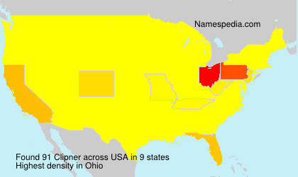 Surname Clipner in USA Surname Clipner in USA