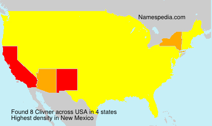 Surname Clivner in USA Surname Clivner in USA