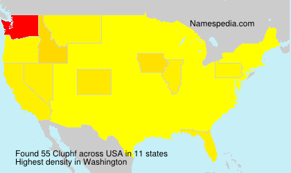 Surname Cluphf in USA Surname Cluphf in USA